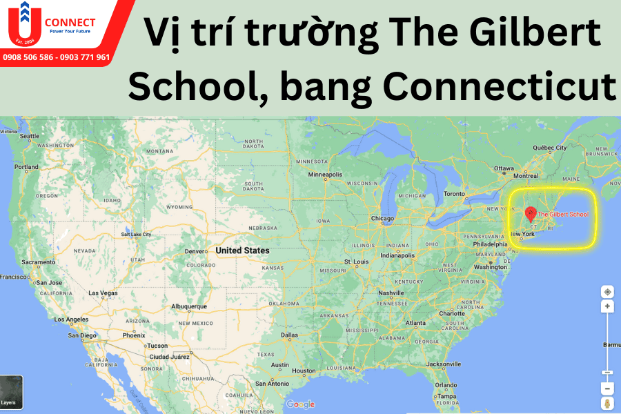 Giới thiệu trường The Gilbert School, bang Connecticut, Mỹ